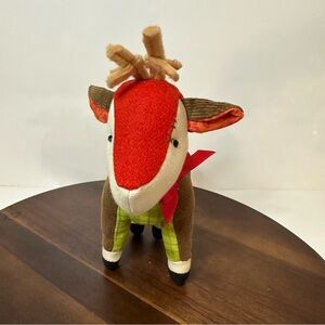 Starbucks 2008 Reindeer Plush Christmas
2008 Deer Holiday Green Plaid Tummy